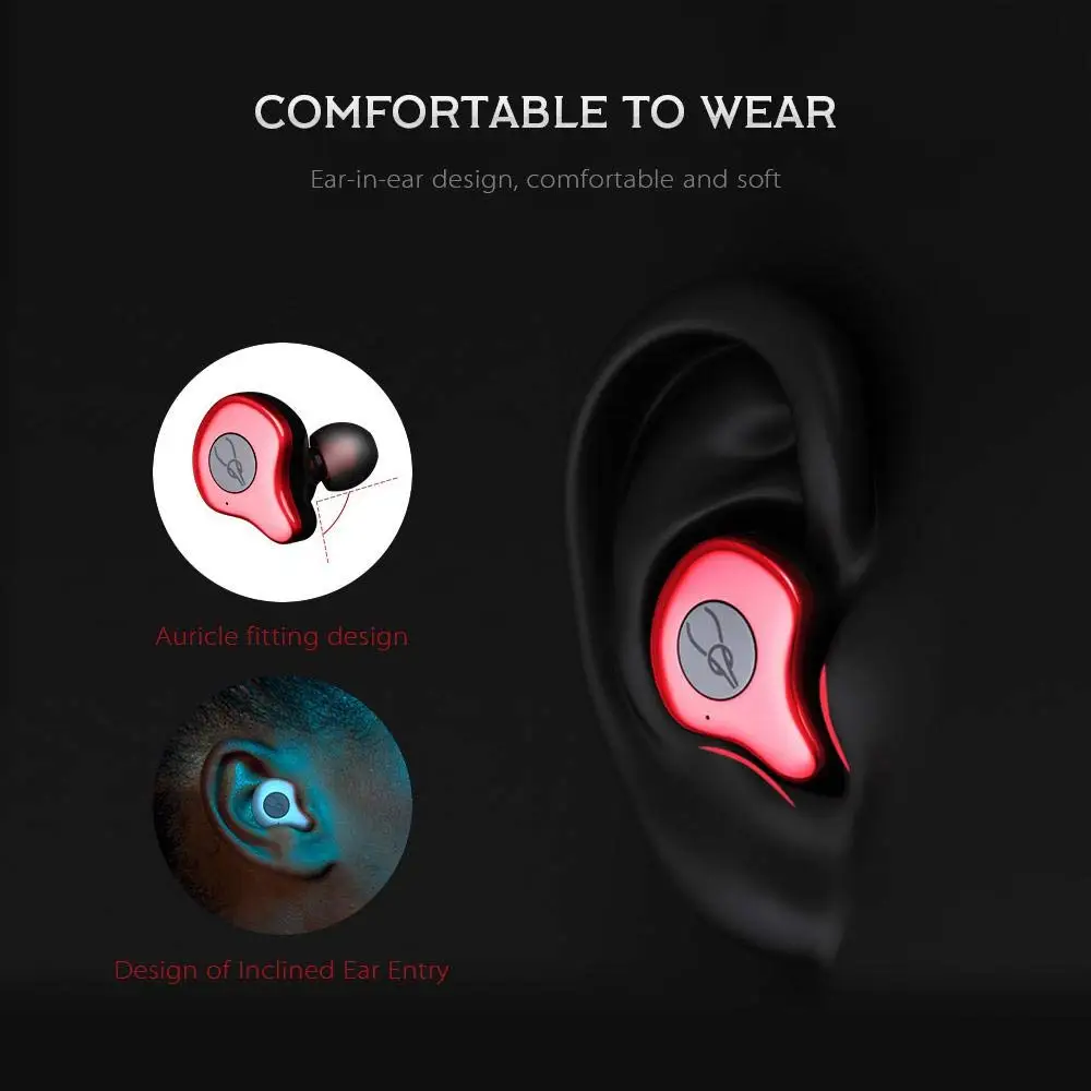 Inovovaný Sabbat E12 Ultra Bluetooth Slúchadlá 5.0 TWS HIFI Slúchadlá Športové In-Ear Slúchadiel do uší Vodotesné Slúchadlá Bezdrôtové Nabíjanie