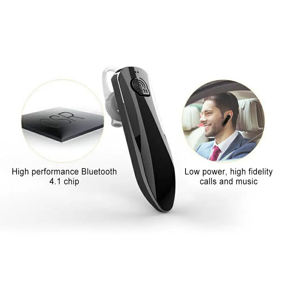 J10 Auto Bezdrôtové Slúchadlá 4.1 Bluetooth Slúchadlá s Mikrofónom Headset pre Chytré telefóny, Slúchadlá, Príslušenstvo