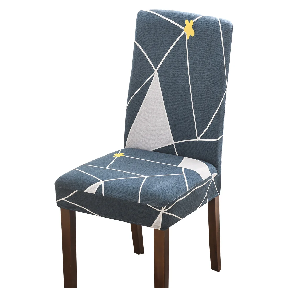 Jedálenský stolička kryt Domov zdobia stoličky, vankúše Spandex elastické stoličky Univerzálny kryt proti hnilobe stoličky prestieranie