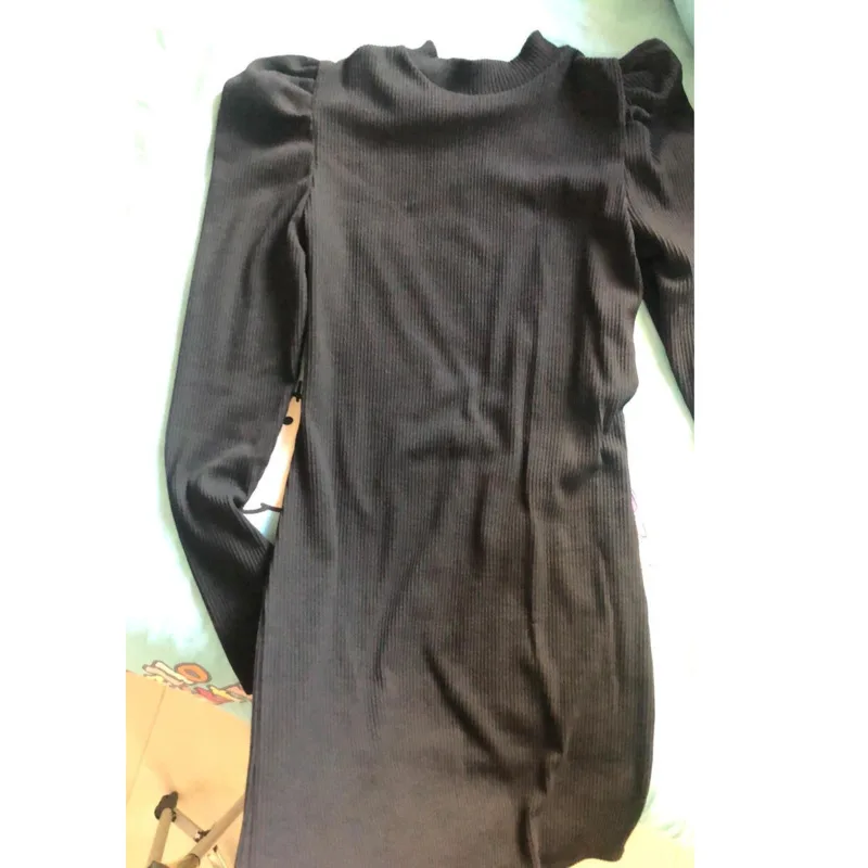 Jeseň Zimného Čiernych Strán Bodycon Sveter Šaty Mini Zábal Elegantné Ženy Sexy Šaty Tenký Dlhý Rukáv Pletené Vestido Vintage