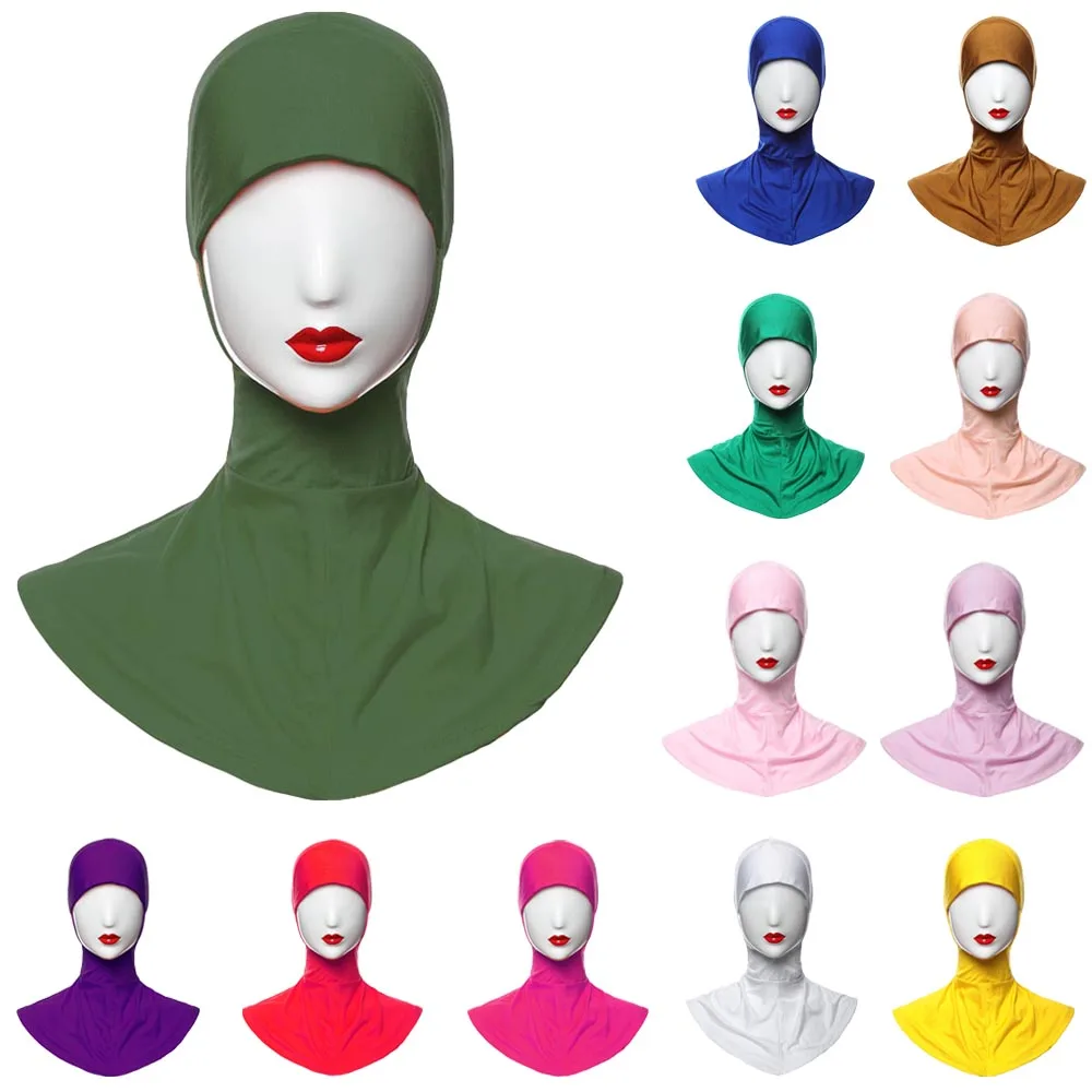 Kosti Kapoty Moslimských Islamský Hidžáb Ženy Pod Šatku Spp Krku Kryt Vnútorného Hlavu Nosiť Módne Amira Niquabs Šatku Hijabs Obyčajný