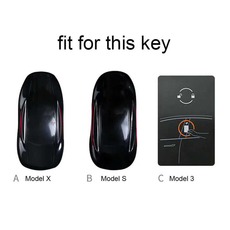 Kožené Kľúča Vozidla puzdro pre Tesla Model X Model S Model 3 Vzdialenej Fob Tlačidlo púzdro Kryt Držiaka Chrániť