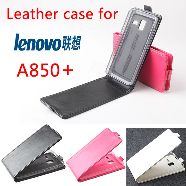 Kožené puzdro Pre Lenovo A850+ A850 Plus Flip cover bývanie prípade Lenovo A850 + / A 850 + Telefón prípadoch zahŕňa Mobilný Telefón Tašky