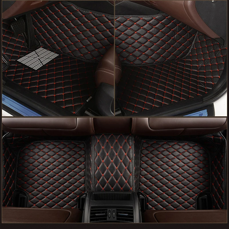 Kožené Vlastné auto rohože pre bmw E36 Z3 Z4 E86 E85 E89 G29 Z8 E52 auto Príslušenstvo koberec alfombra