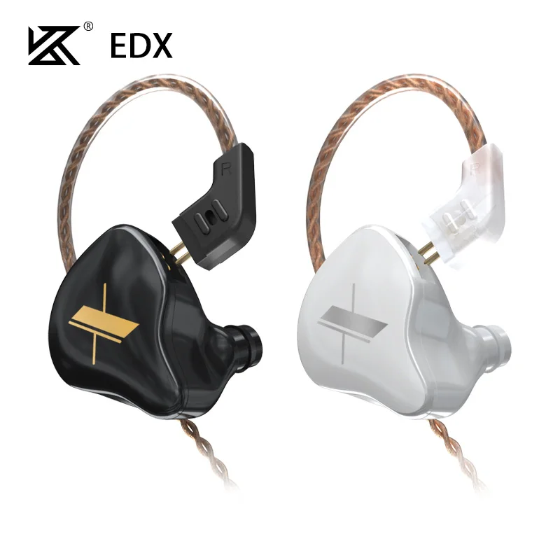 KZ EDX 1DD Dynamické Slúchadlá HIFI Basy Slúchadlá In Ear Monitor Slúchadlá Šport Potlačením Hluku Headset KZ ZST X ED9 ED12 STM ST1