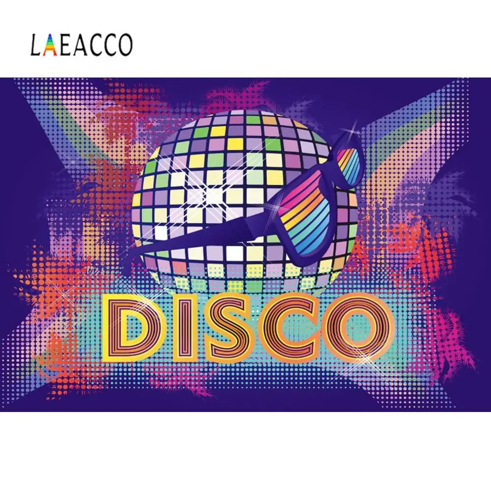 Laeacco Summer Disko Party Dovolenku, Karneval, More, Pláž, Plagát, Fotografia Na Pozadí Fotografie Kulisu Pre Photo Studio Photocall