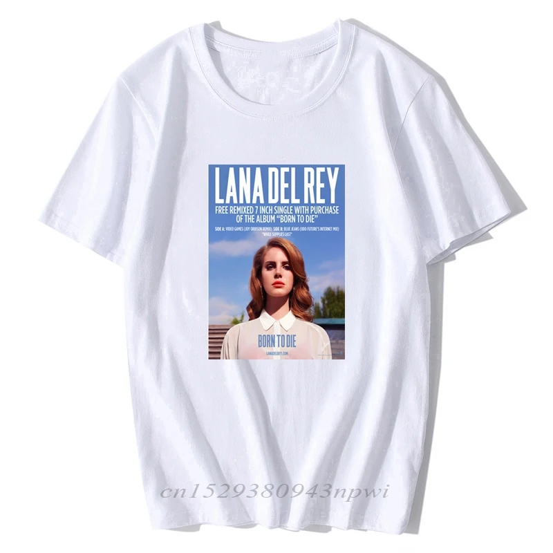 Lana Del Rey Hudby Bavlny O Neck T Shirt Plus Veľkosť Krátky Rukáv Značky Mužské Tričko Slim Fit Retro Košele Muž/muži 2020 Tumblr