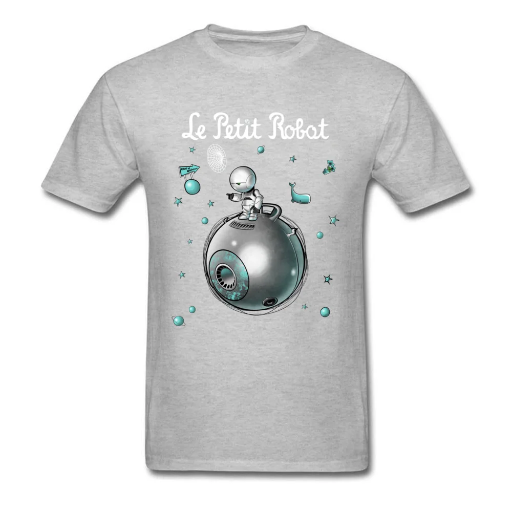 Le Petit Robot T Shirt Mužov Čierne Tričko Malý Princ T-shirt Verzia Oblečenie 3D Ťažkých Kovov Topy Punk Tee Bavlna Lete