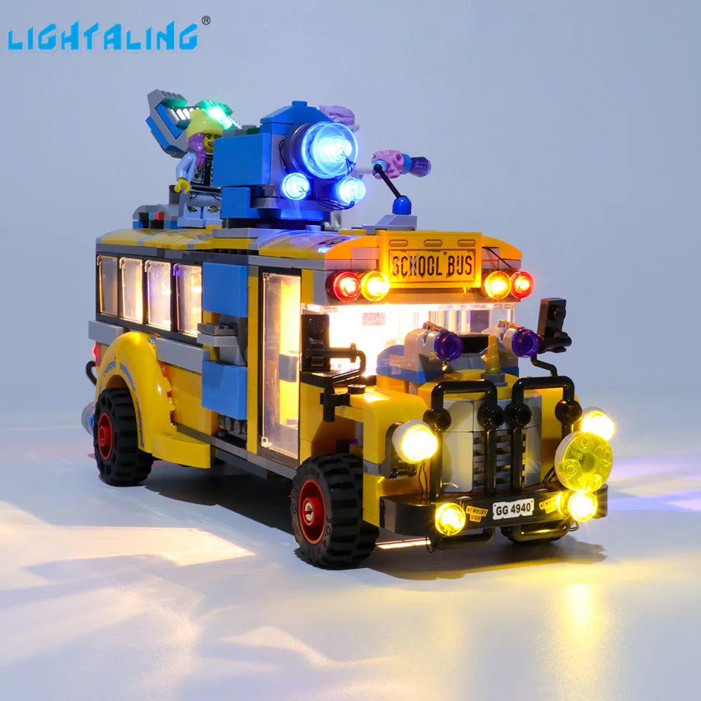 Lightaling Led Svetla Kit Pre 70423 Zachytiť Paranormálne Autobus 3000