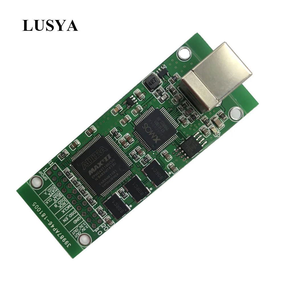 Lusya Crystal Upgrade XMOS +CPLD U208 DAC Kartu USB Digitálne Rozhranie I2S smernice o nebezpečných LÁTKACH Vhodné AK4497 ES9018/28/38 Dekodér E3-006