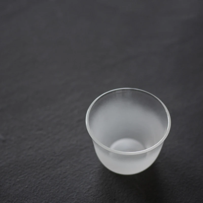 LUWU sklo teacup sklo kung fu pohár drinkware 50ml