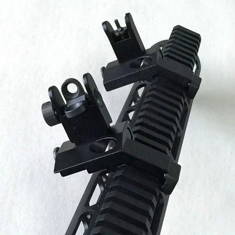 Magorui Taktické AR15 Puška Predné a Zadné Flip Až 45 ° Offset Rýchly Prepočet Zadný Pohľad na AR15 M4/M16 Puška