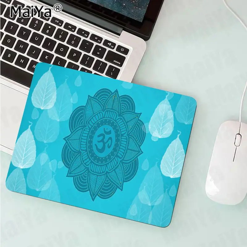 Maiya V Zásobené Mandala Kvet Prispôsobené notebook Herný podložka pod myš Gumy PC Počítač Gaming mousepad
