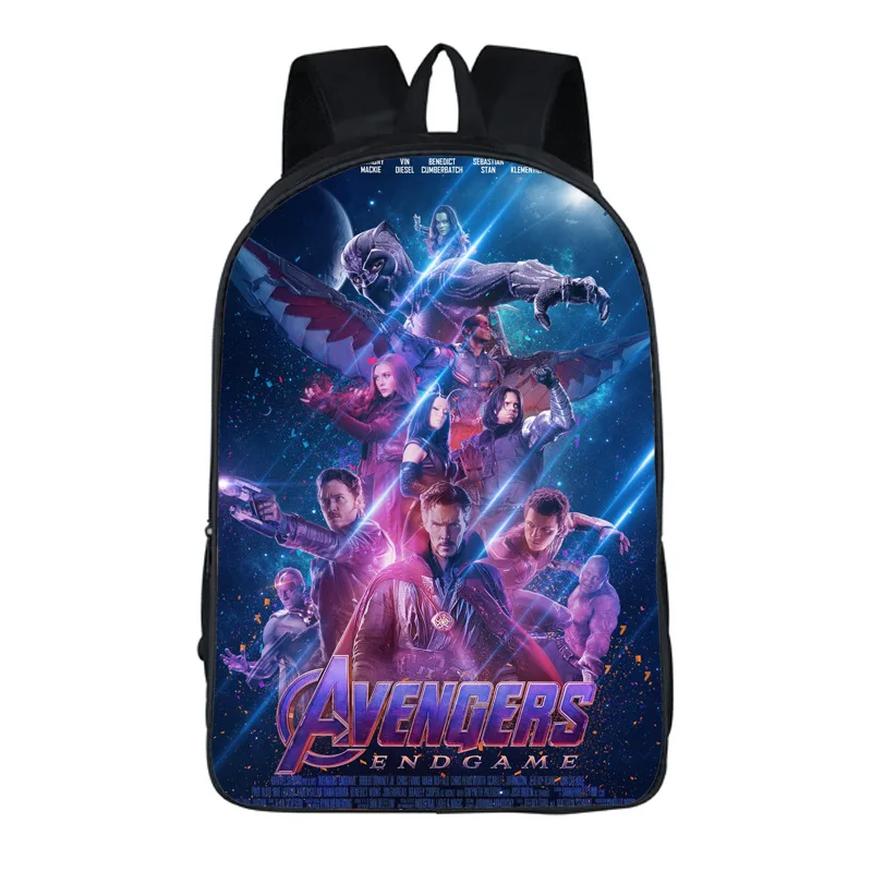 Marvel Superhrdina Avengers Infinity war mochila Batoh Škola pleciach taška cestovanie notebook bagpack pre dospievajúci chlapci dievčatá