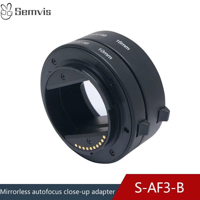 Meike MK-S-AF3B Objektív Adaptér pre Sony E/FE Mount Mirrorless Fotoaparátu Makro zblízka Adaptér, Auto Focus Nastaviteľná Clona