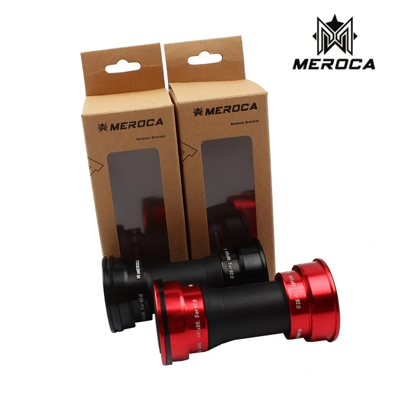MEROCA BB92 Bicykli stredová 41*89.5-92mm 24mm/22mm 86-92mm Horský Bicykel Cestný Bicykel Ložisko Spodné Držiaky Na ShimanoBB