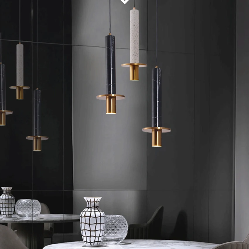Moderné luxusné mramorové prívesok svetlá dánsky dizajn spálne posteli jedáleň, kuchynské svietidlá bar reštaurácia visí lampa