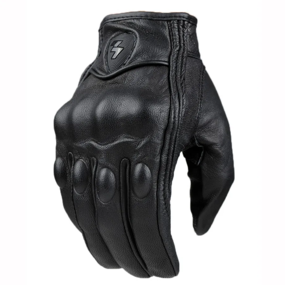 Moto guantes luva kožené racing motocyklové rukavice plný prst rukavice zimné muž žena off road motokrosové rukavice