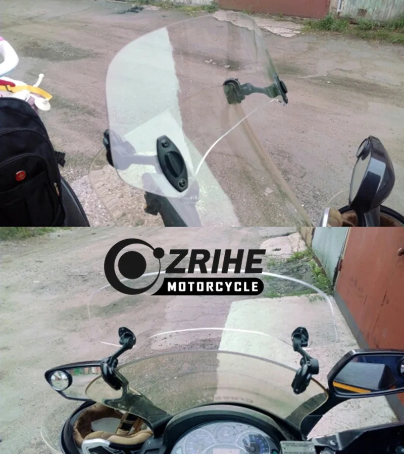 Motocykel Vietor Displej čelné Sklo Spojler Vzduchu Deflektor Prúdenie vzduchu Nastaviteľné predné Okno pre BMW R1200RT