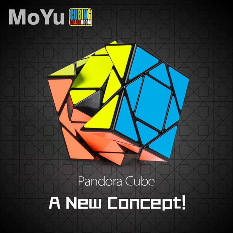 MOYU Pandora 3x3 Skewcube Puzzle Magic Cube 3x3x3 Rýchlosť kocka Xskew Kocky Vzdelávania pre deti hračky pre chlapcov cubo magico hračky zábava