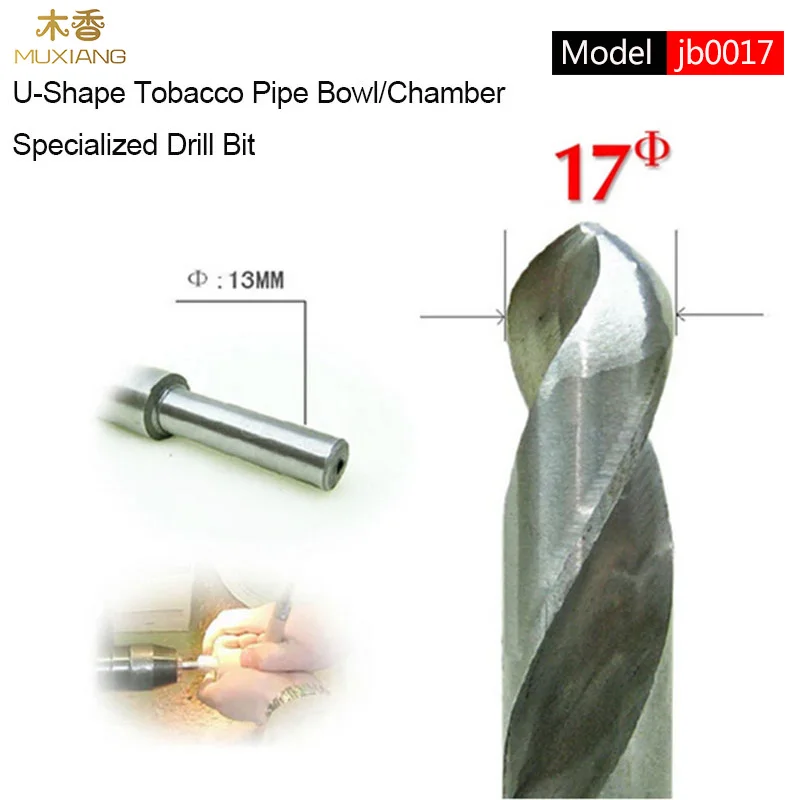MUXIANG fajkárstva vrtáka, pre tvar U 15 mm - priemer 23m Fajčiar Komory k Dispozícii pre Sústruh a Bench Vŕtať jb0015-37