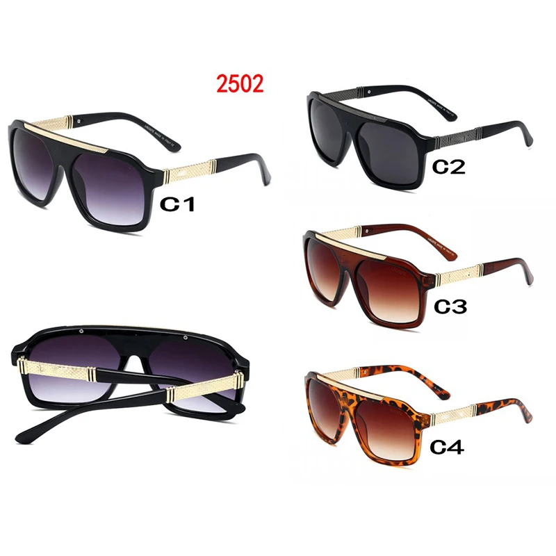Módne slnečné Okuliare Muži Ženy Unisex Dizajn Značky Slnečné Okuliare Pre UV400 Muž Žena Oculos 2502