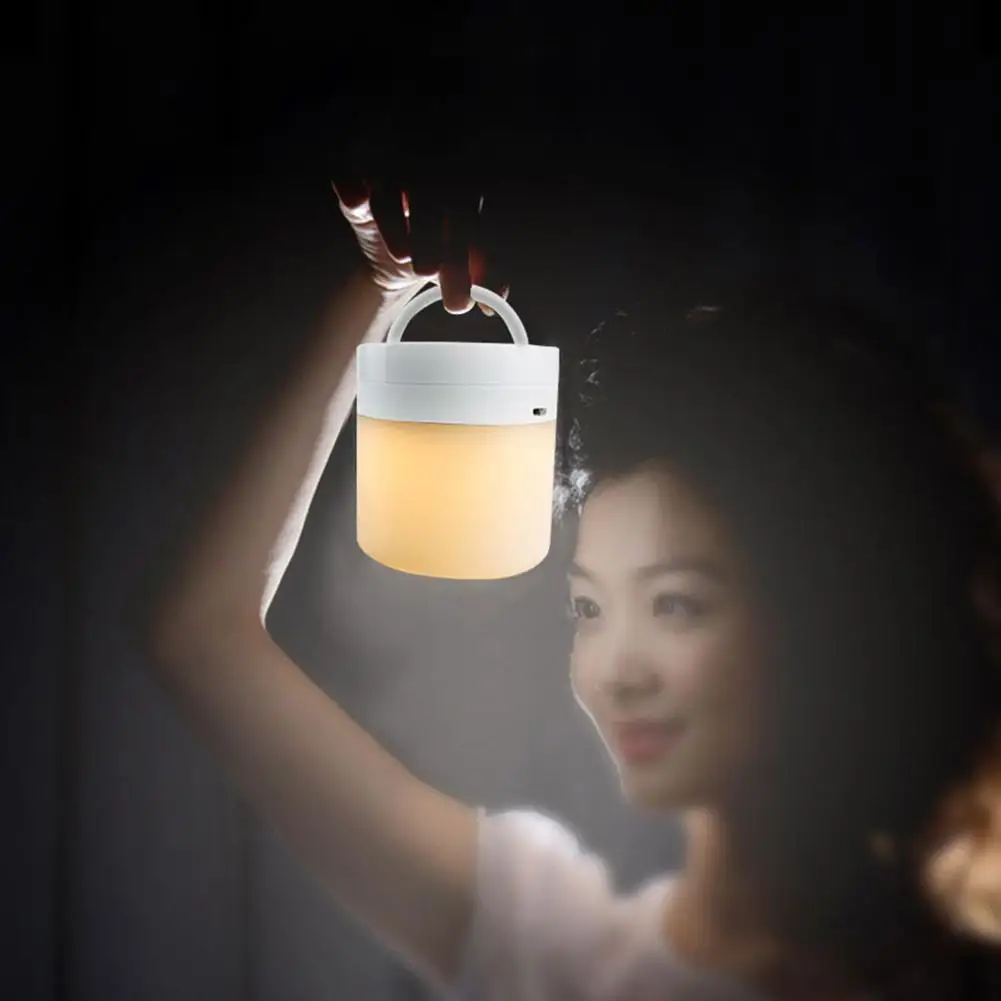 Nabíjateľná Smart LED Touch Ovládania Nočné Svetlo Indukčné Stmievače, Inteligentná, Nočné Prenosné Lampy Stmievateľné 7color LED Svetlo