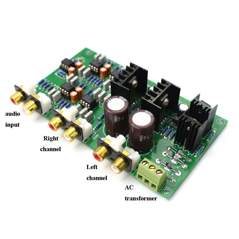 NE5532 Môžete Nastaviť 2 rad 2 pásmový Reproduktor Aktívne Delič Frekvencie Crossover Linkwitz-Riley Okruhu DSP A8-014