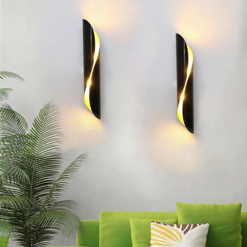 Nordic Modernej Jednoduchosti LED nástenné svietidlo krytý spálňa posteli steny v obývacej izbe sconce chodby, podkrovných schodov, osvetlenie zariadenie