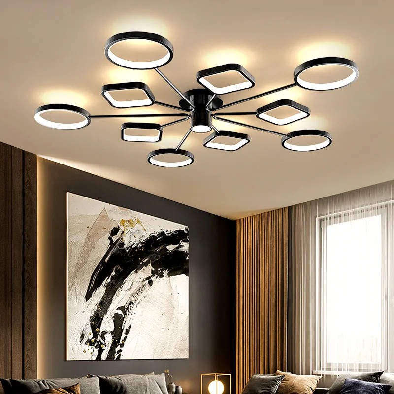 Nordic nové, moderné obývacia izba, LED stropné svietidlo, spálne, reštaurácia LED luster hotel lampa villa LED lampa továreň na priamy predaj