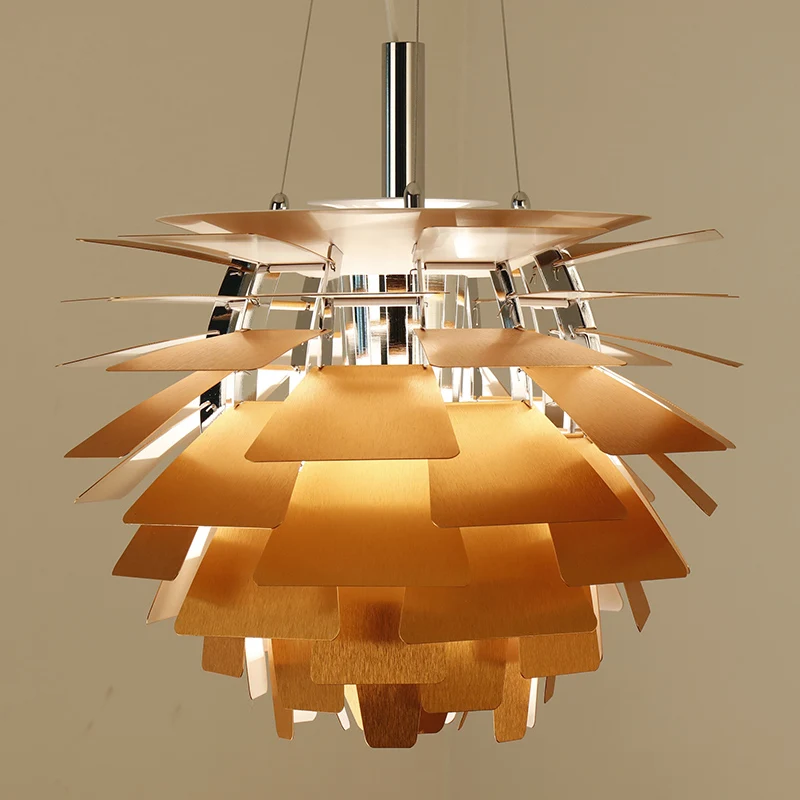 Nordic Prívesok Svetlá Hliníkové Pinecone Závesné Lampy, Obývacej Izby, Spálne, Jedáleň, Bar Dekor Svietidlo E27 Loft Hanglamp