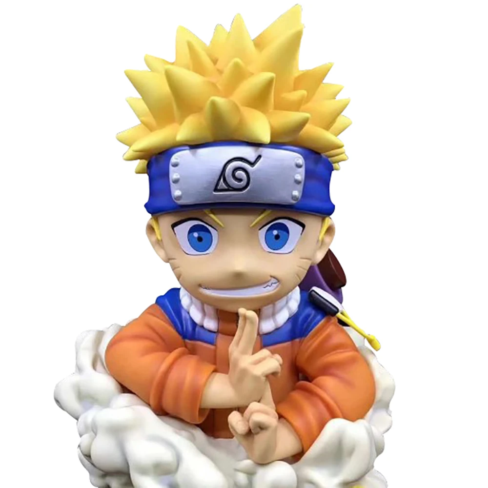 NOVÉ 50cm Uzumaki Naruto Shippuden Anime Model Detstva Q Verzia 1:1 Naruto Figma GK PVC Akcie Obrázok Socha Zberateľskú Hračka
