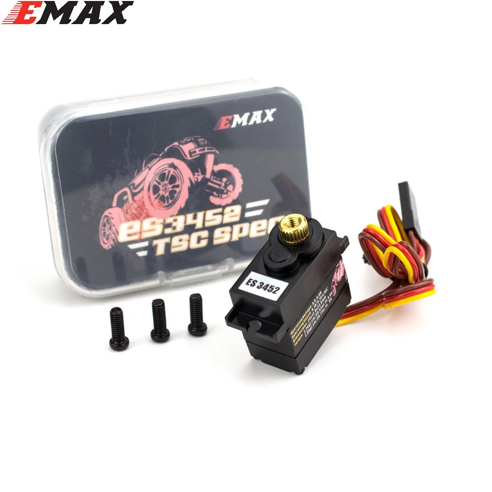 Nové EMAX ES3452 Kvalitné Nepremokavé Servo 6.0 V Digitálne Servo S Kovovou Výstroj Na Lezenie Auto Traxxas TRX4 RC Autá