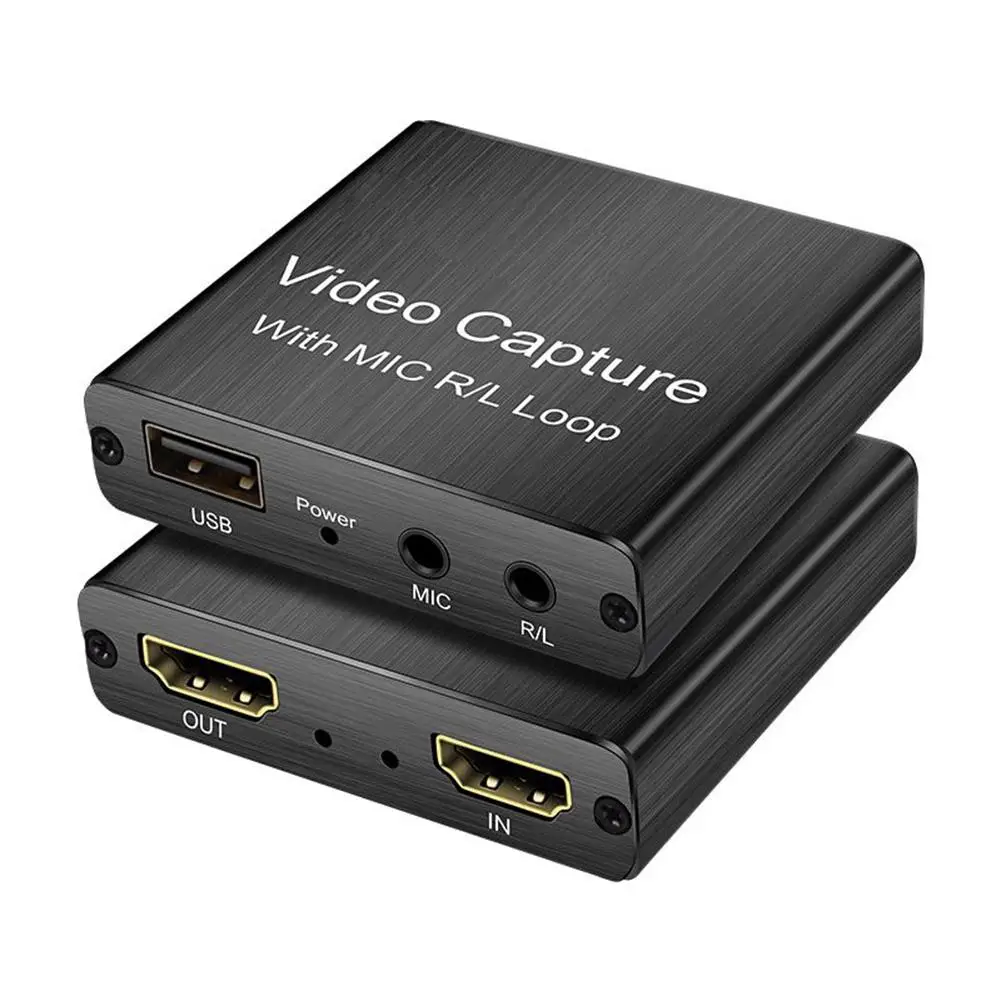 Nové HD 1080P 4K HDMI Video Capture Kariet HDMI USB 2.0 Video Capture Dosková Hra Záznam Live Streamingové Vysielanie Miestnej Slučky Sa
