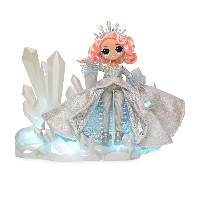 Nové lol prekvapenie bábika Zimné Dosco Crystal House Oslepujúce Svetlá OMG Módne Veľká BÁBIKA Nevidiacich Box Deti Darček Hračky Pre Dievčatá