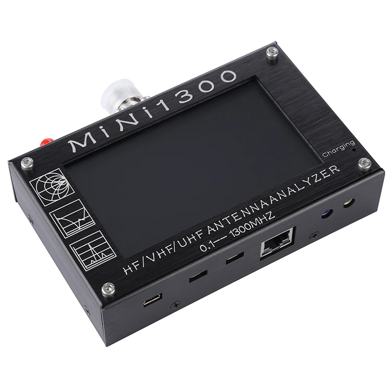 Nové Mini1300 0.1-1300MHz HF a VHF UHF Anténa Analyzer Vektor Analyzátora Siete SWR Meter Frekvencia Sweep RF Rádio Multimeter