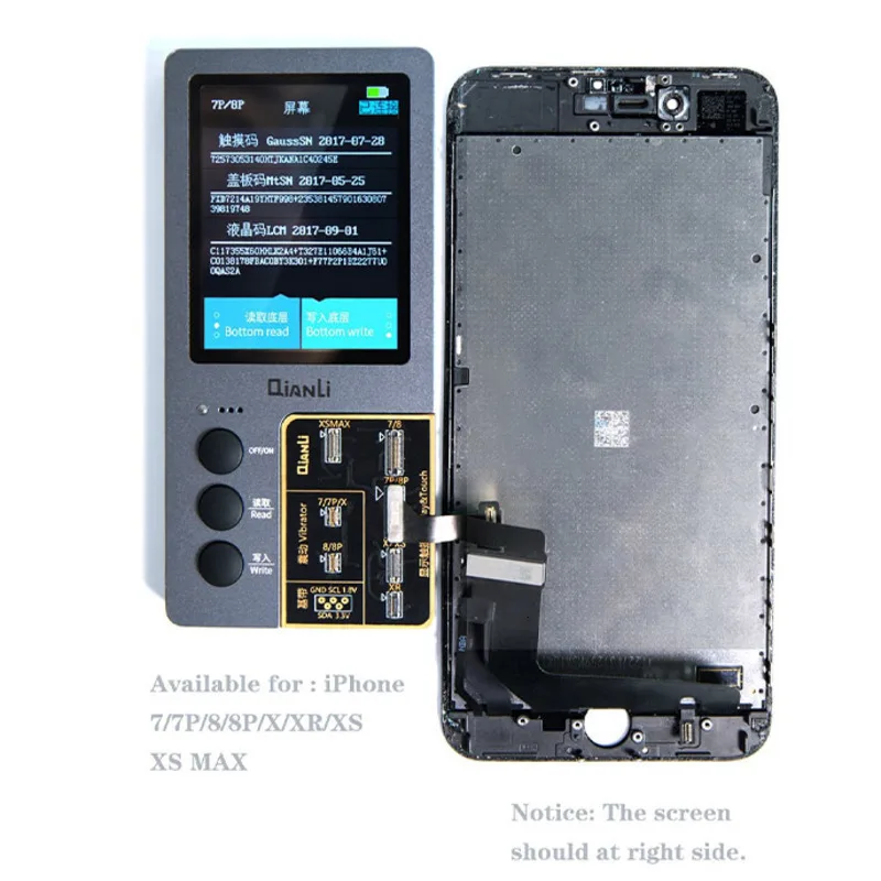 Nové Qianli iCopy Plus 2.1 LCD Displej Pôvodnú Farbu Opraviť Programátor pre iPhone 11 XR XSMAX XS 8P Vibrácií/Touch/s akumulátorom