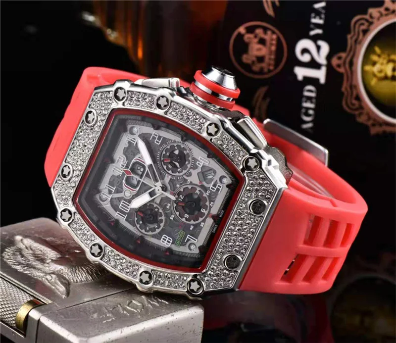 Nové RM Mužov Vodotesné Hodinky Mužské Hodinky Automatické Muž náramkové hodinky Hodiny Darček Najlepších Darčeky pre Mužov