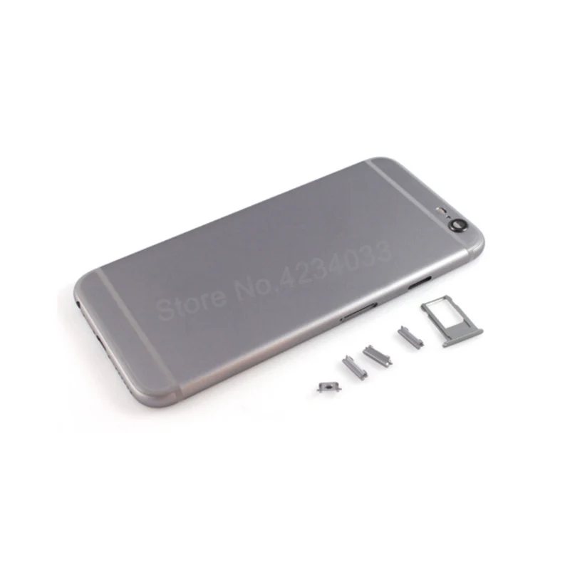 Nové Späť na Bývanie pre iPhone 6 6 g Plus Kryt Batérie Bývanie Prípade Stredného Šasi Telo s IMEI Nahradenie opravy dielov