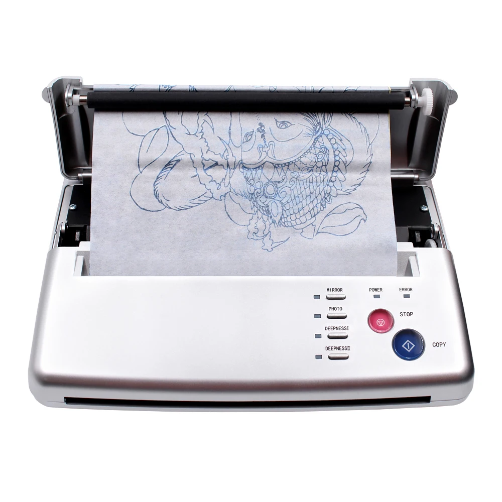 Nové Tetovanie Prenos Stroj, Kópia A4 Tlačiareň Čerpanie Tepelnej Vzorkovníka Maker Kopírka Stroj, Prenášací Papier Pre Karbónový Papier Dodávky
