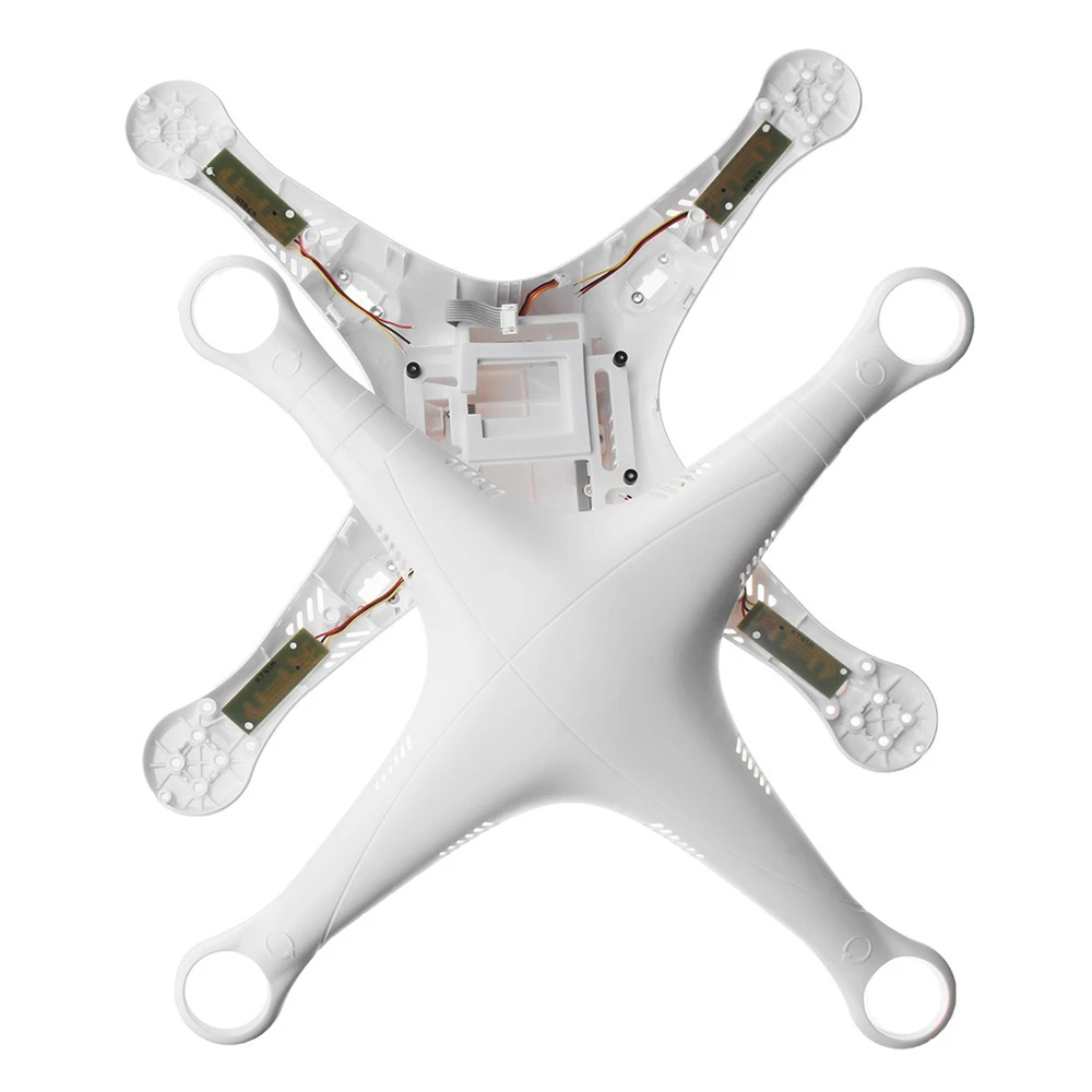 Náhradné Drone Telo Top Spodný Kryt Plášťa pre DJI Phantom 3 Professional/Pokročilé Opravy Príslušenstvo (použité)