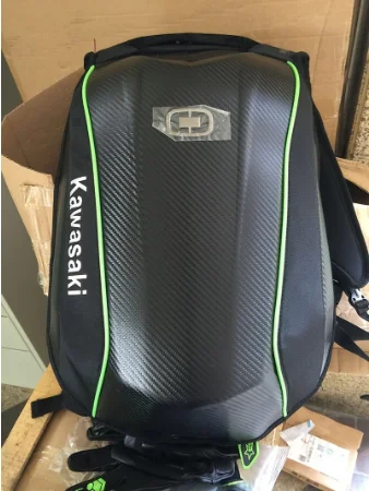 OGIO Mach 5 carbon fiber módne Silný skladovanie cestovné prilbu na Motocykel motocross na koni racing taška batoh KAWASAKI model p