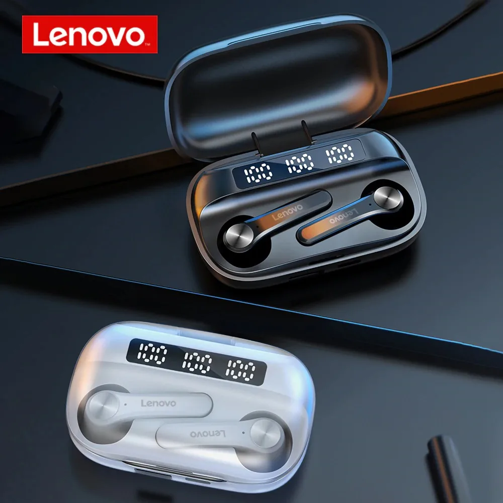 Originálne Lenovo QT81 TWS Bezdrôtové Stereo Slúchadlá Športové Vodotesné Slúchadlá Slúchadlá s Mikrofónom Bluetooth Slúchadlá
