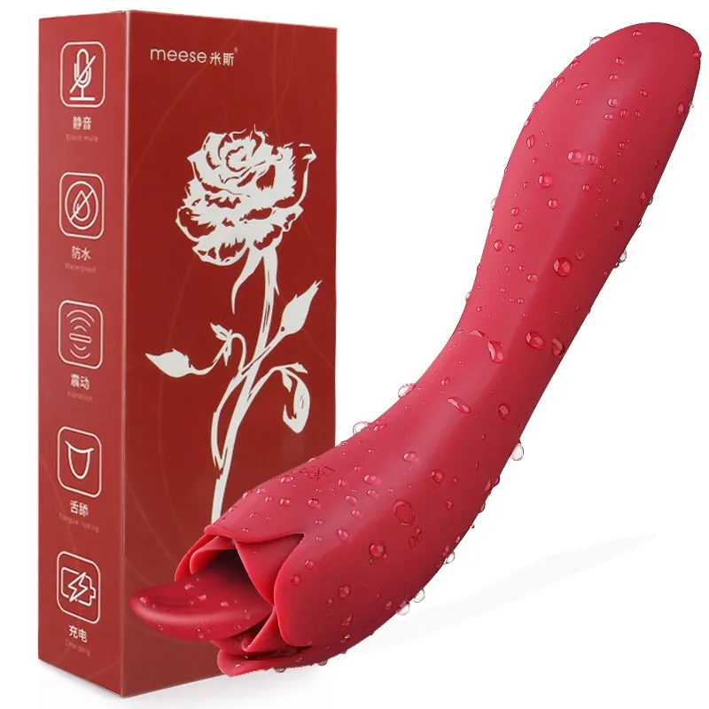 Orálny Sex Lízanie Jazyk Sania Vibrátor Sexuálne Hračky pre Ženy Silný G Mieste Masér Silikónové Klitoris Bulík Stimulátor Klitorisu