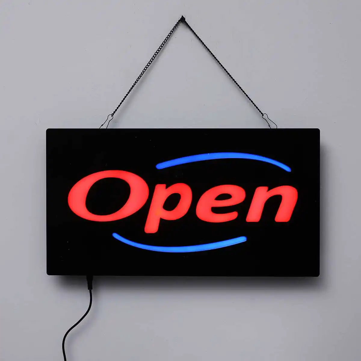 Otvorte LED Neónový nápis ľahkú Dosku Visí Bar, Pub Strany Dverí Zobrazenie Umenie Lampa Shop Dekor Reklama, Komerčné Osvetlenie 110-240V
