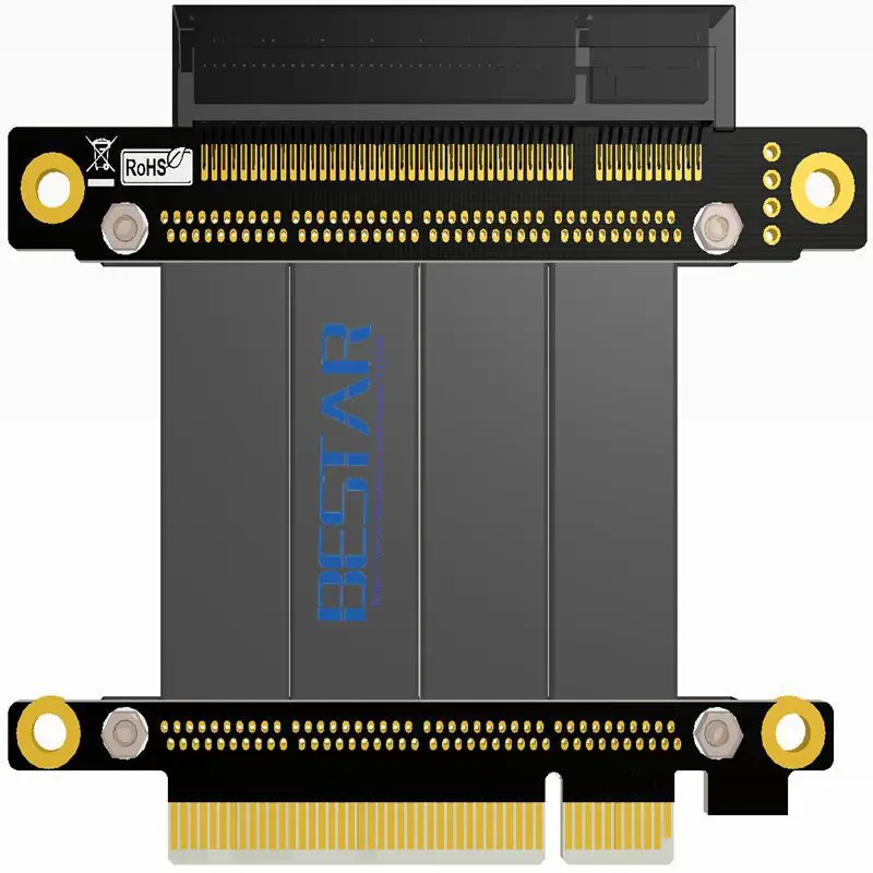 PCIe Predlžovací kábel x8 na x8 Stúpačky Extender 8x PCI-e Kábel, 5 cm 10 cm 20 cm 30 cm 50 cm 60 cm 80 cm 100 cm Gen3.0 Pre 1U 2U servery