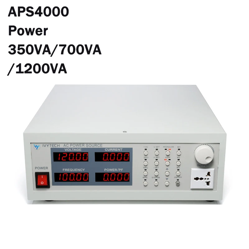 Pekný výkon Napájacieho Zdroja Dodávok Skladovanie Typ Variabilný Frekvencie Napájanie Výstup Dvojité Poistenie Vstup 220V 50Hz APS4000
