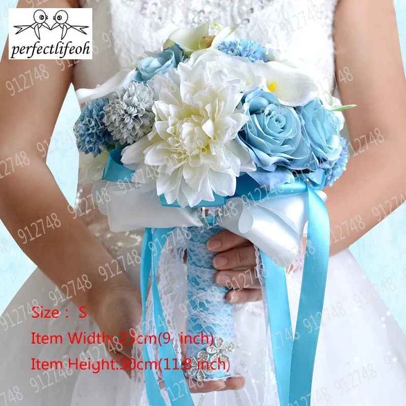 Perfectlifeoh Modrá svadobné kytice, Svadobné Kytice, Svadobné Dekorácie, svadobné kytice