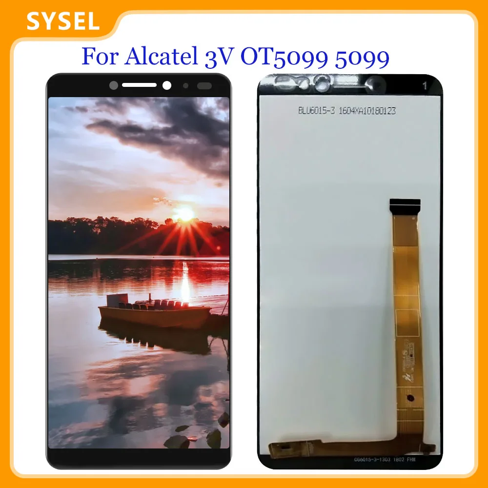Pre Alcatel 3V OT5099 5099 Lcd 5099Y 5099U 5099D Montáž LCD Dotykový Displej Digitalizátorom. Náhradné Zhromaždenie Originál+Nástroje
