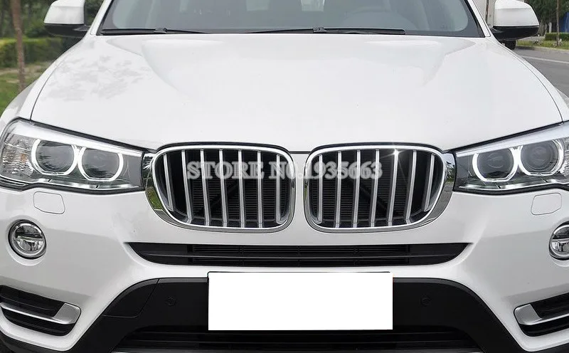 Pre BMW X3 F25 ABS Prednej Mriežky Mriežka Liatie Výbava Kryt 2011-2017 14pcs Auto Doplnky Interiéru Auta Dekor Auto Výbava